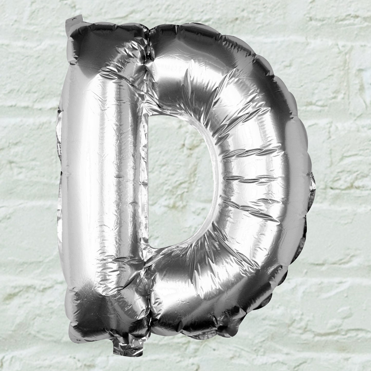 Silver Foil Letter Balloons