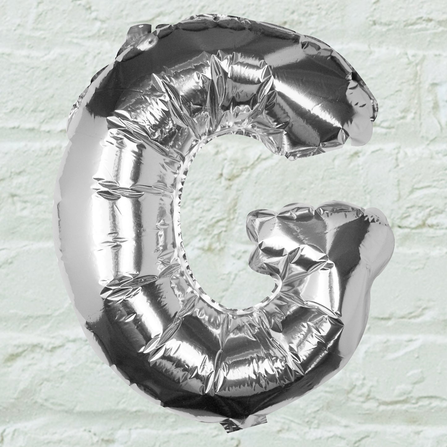 Silver Foil Letter Balloons