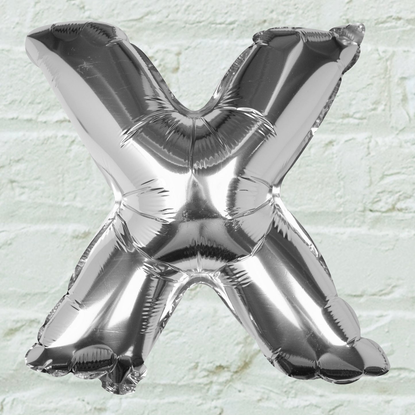 Silver Foil Letter Balloons