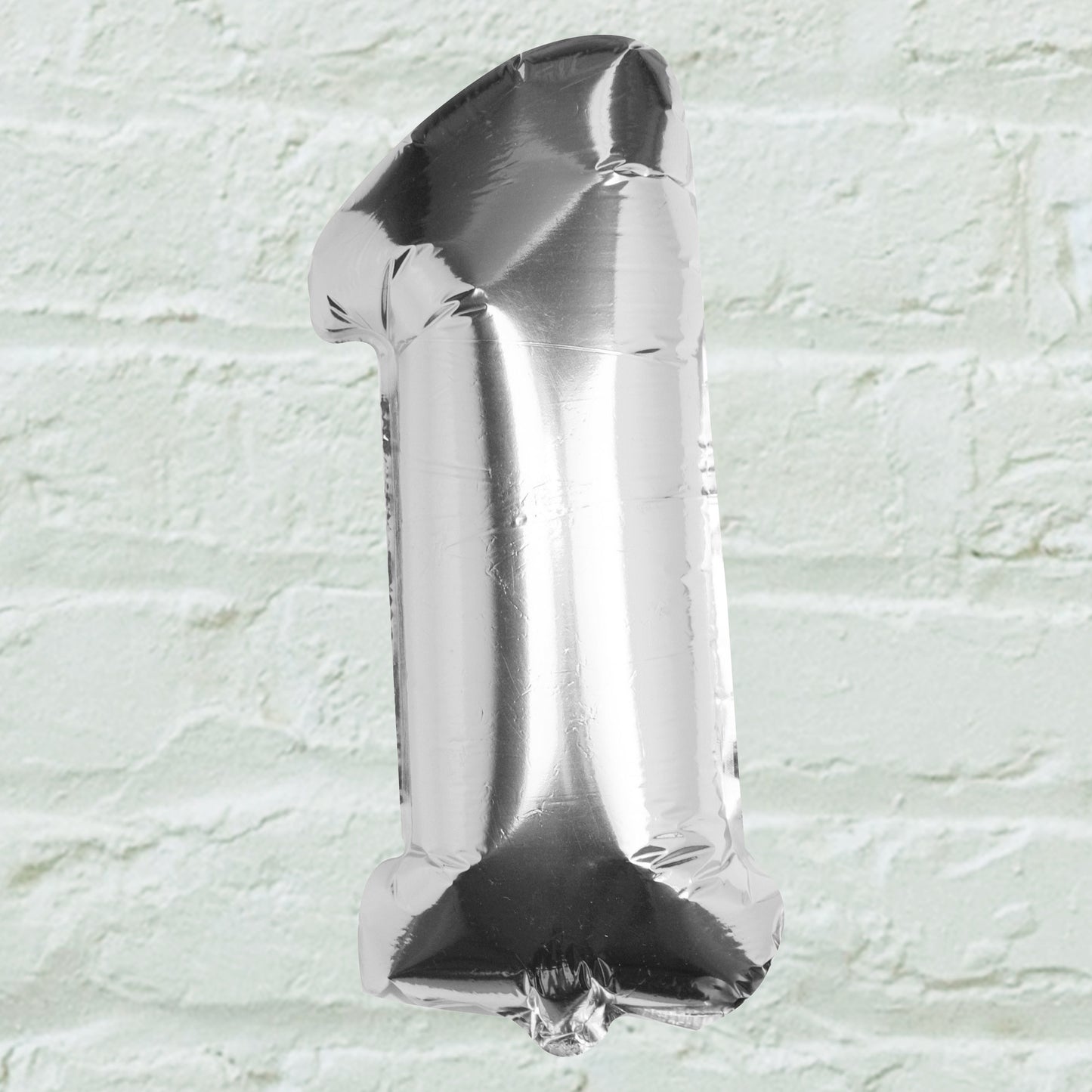 Silver Foil Number Balloon