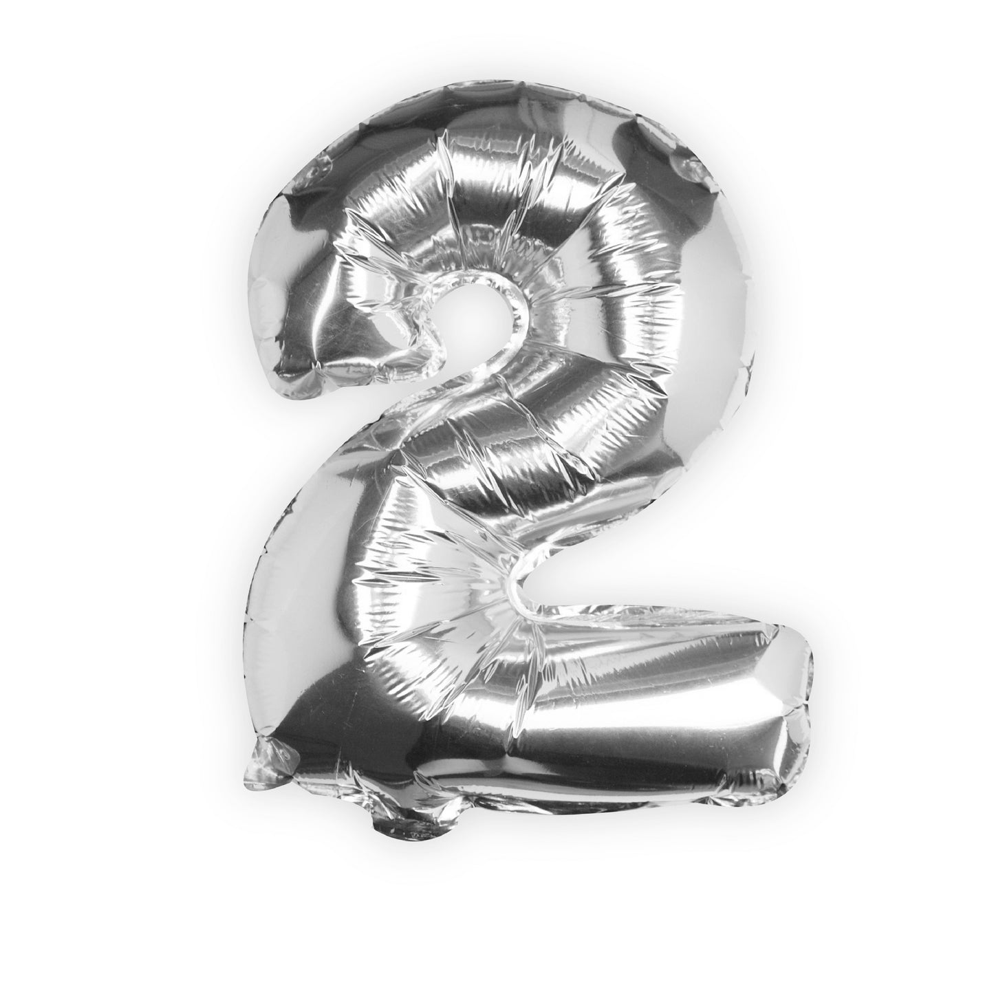 Silver Foil Number Balloon