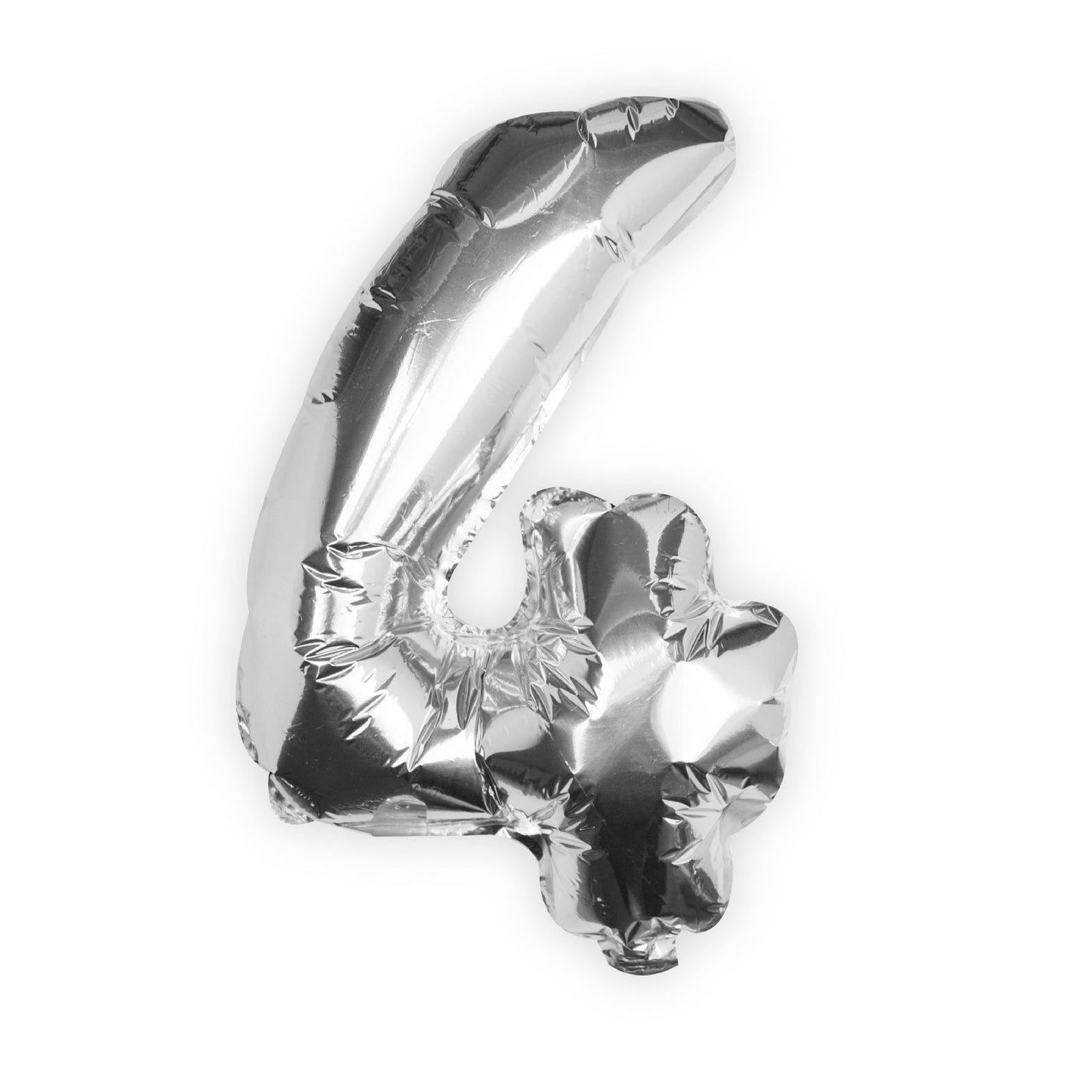 Silver Foil Number Balloon