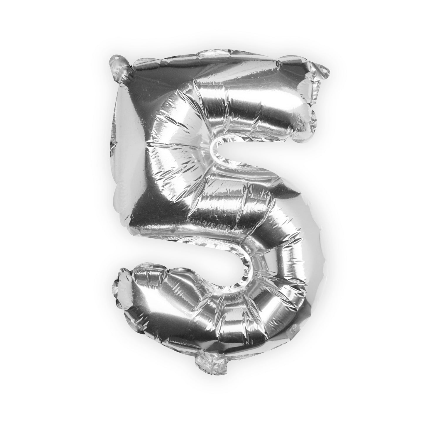 Silver Foil Number Balloon