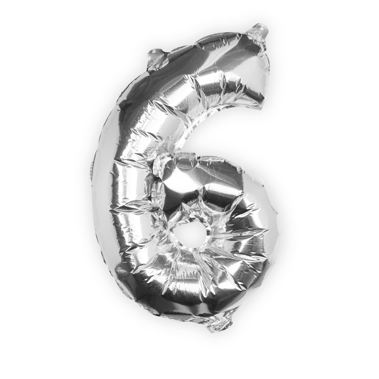 Silver Foil Number Balloon