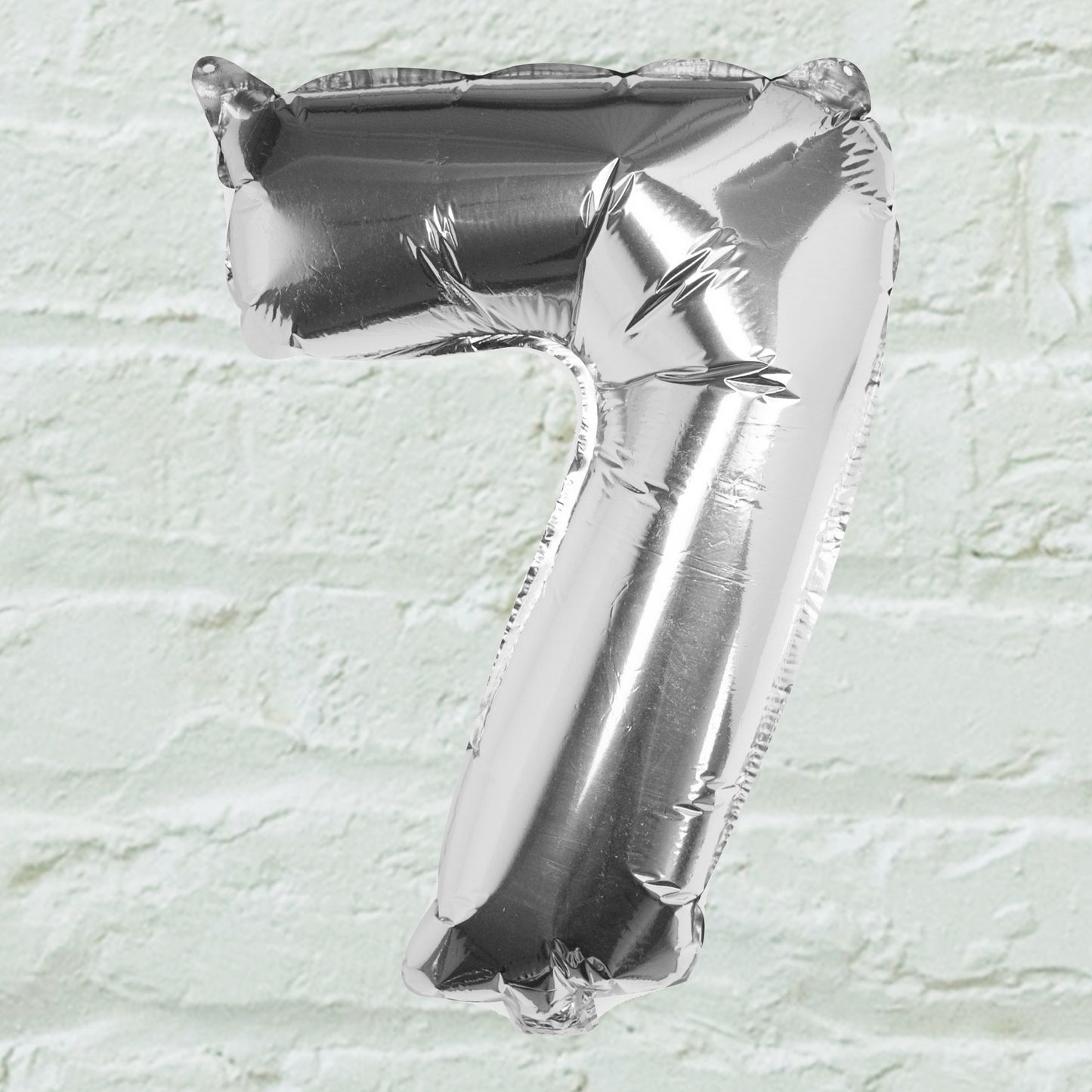 Silver Foil Number Balloon