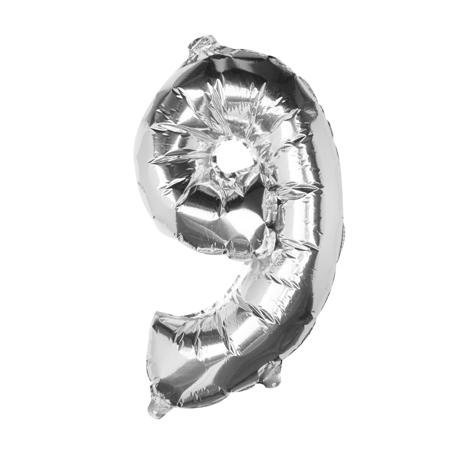 Silver Foil Number Balloon