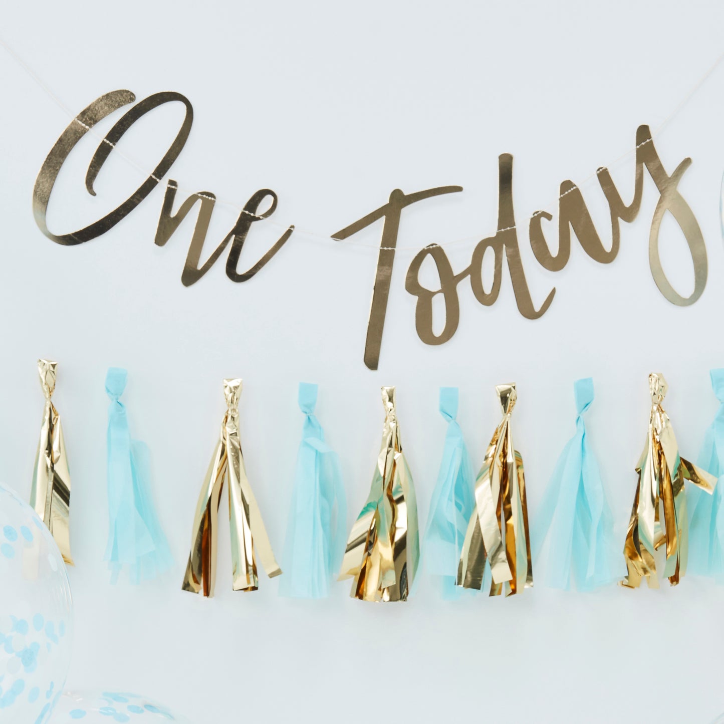 Blue Baby Cake Smash 1st Birthday Kit