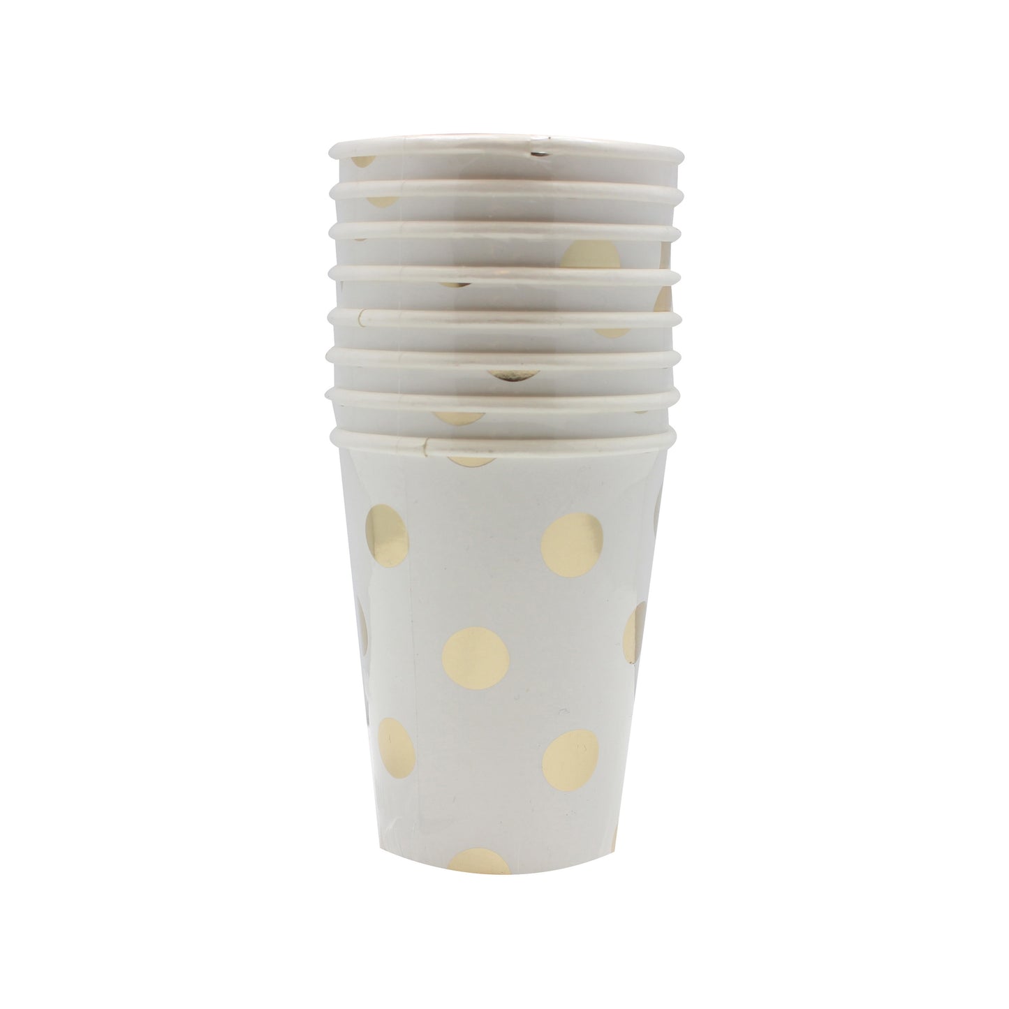 Gold Foiled Polka Dot Paper Cups - Pick and Mix