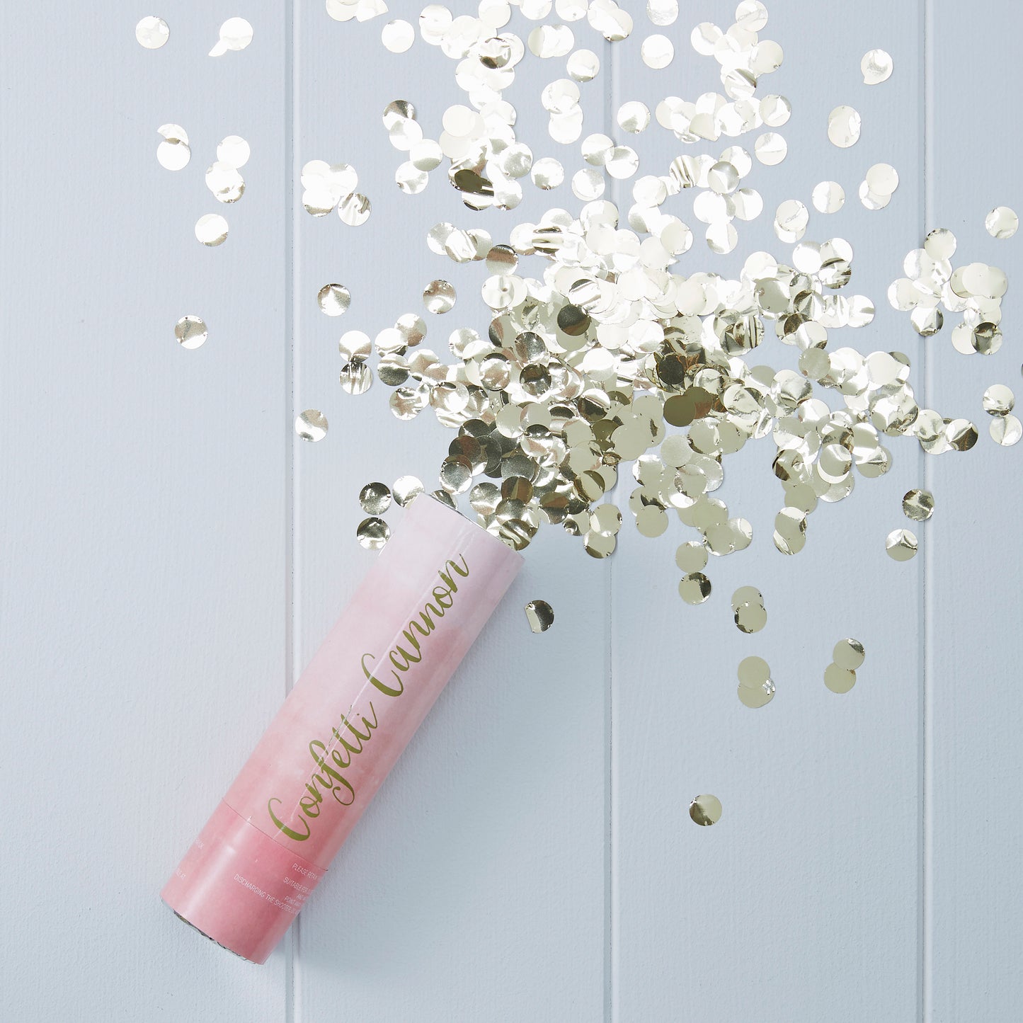Pink Ombre Compressed Air Confetti Cannon