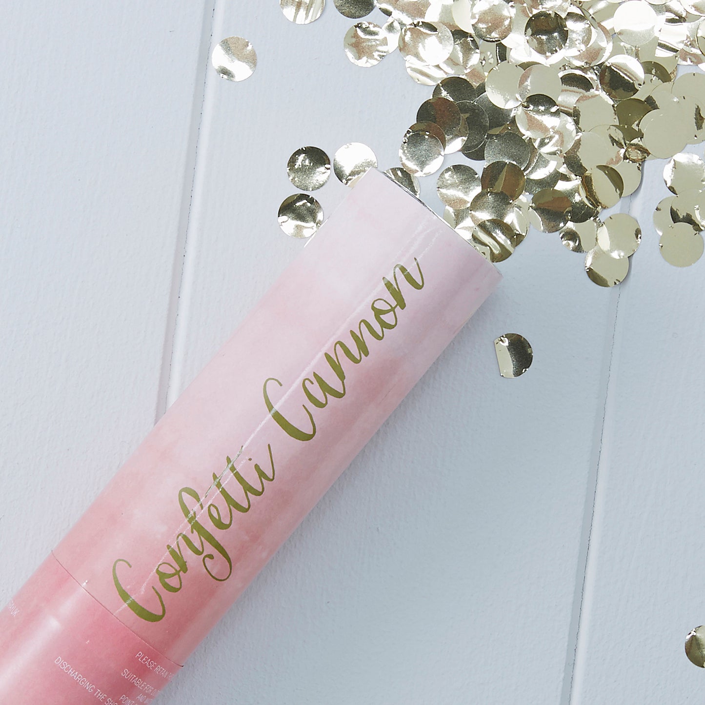 Pink Ombre Compressed Air Confetti Cannon