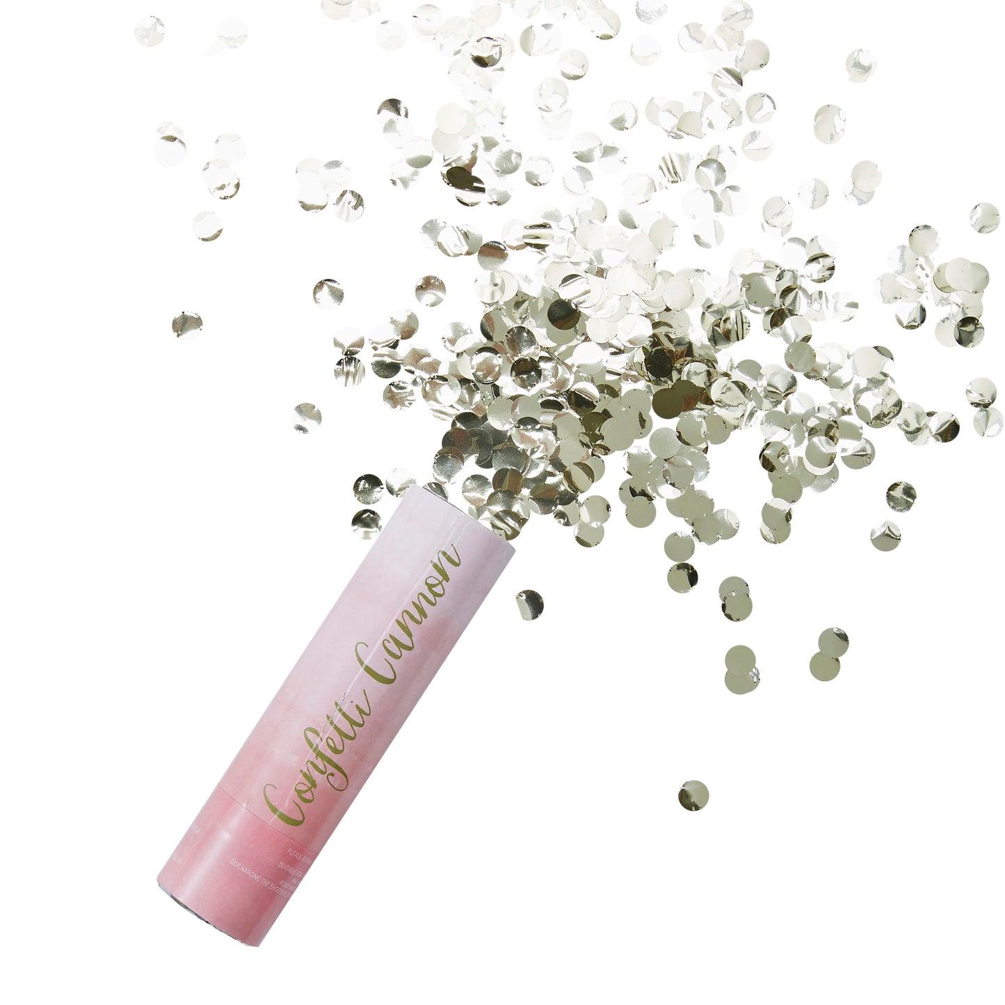 Pink Ombre Compressed Air Confetti Cannon