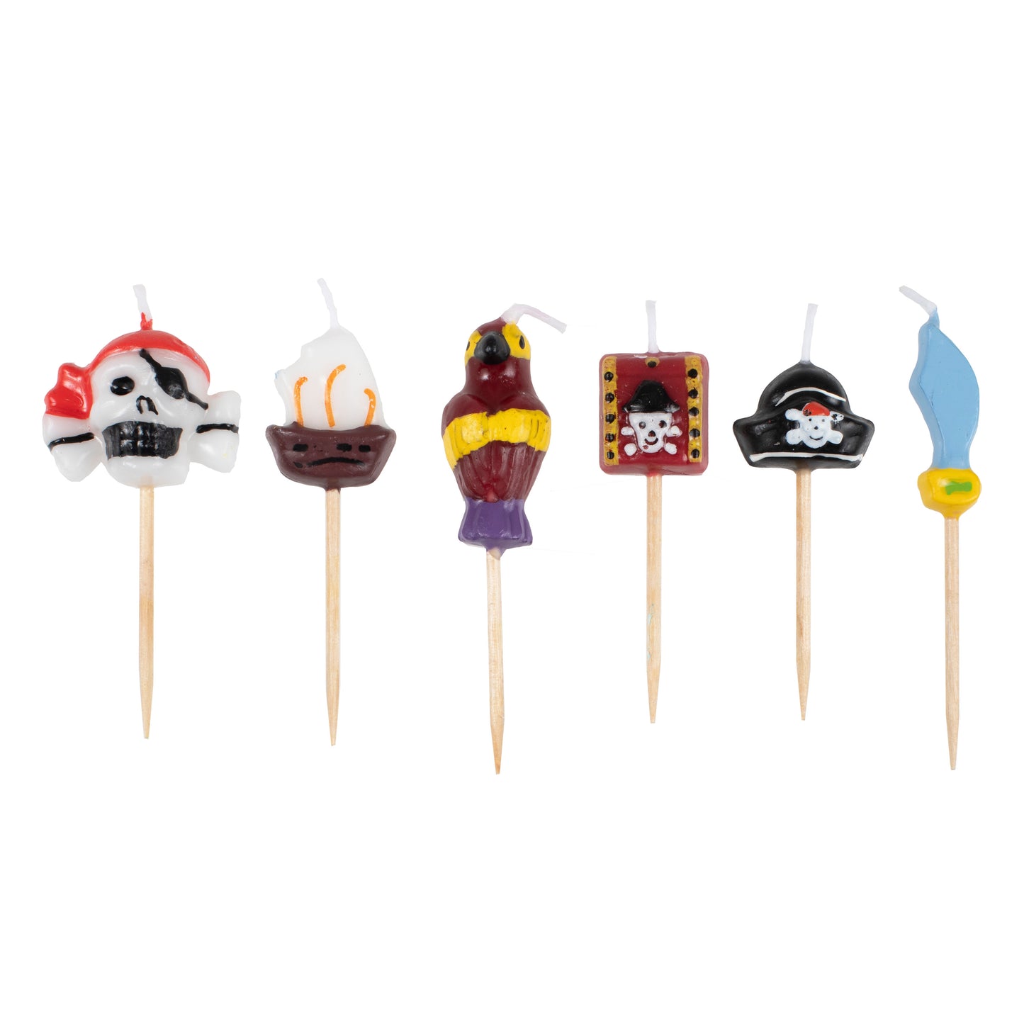 Pirate Birthday Cake Candles