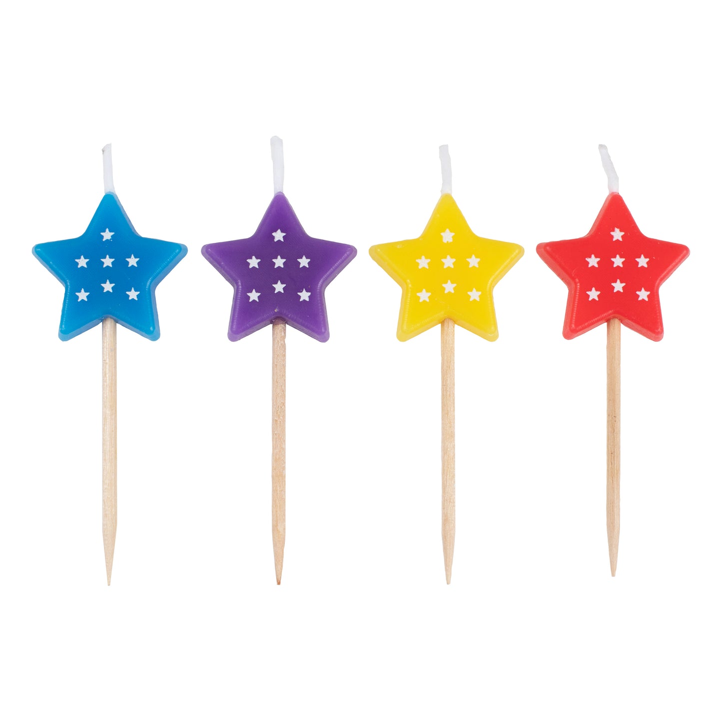 Star Birthday Cake Candles
