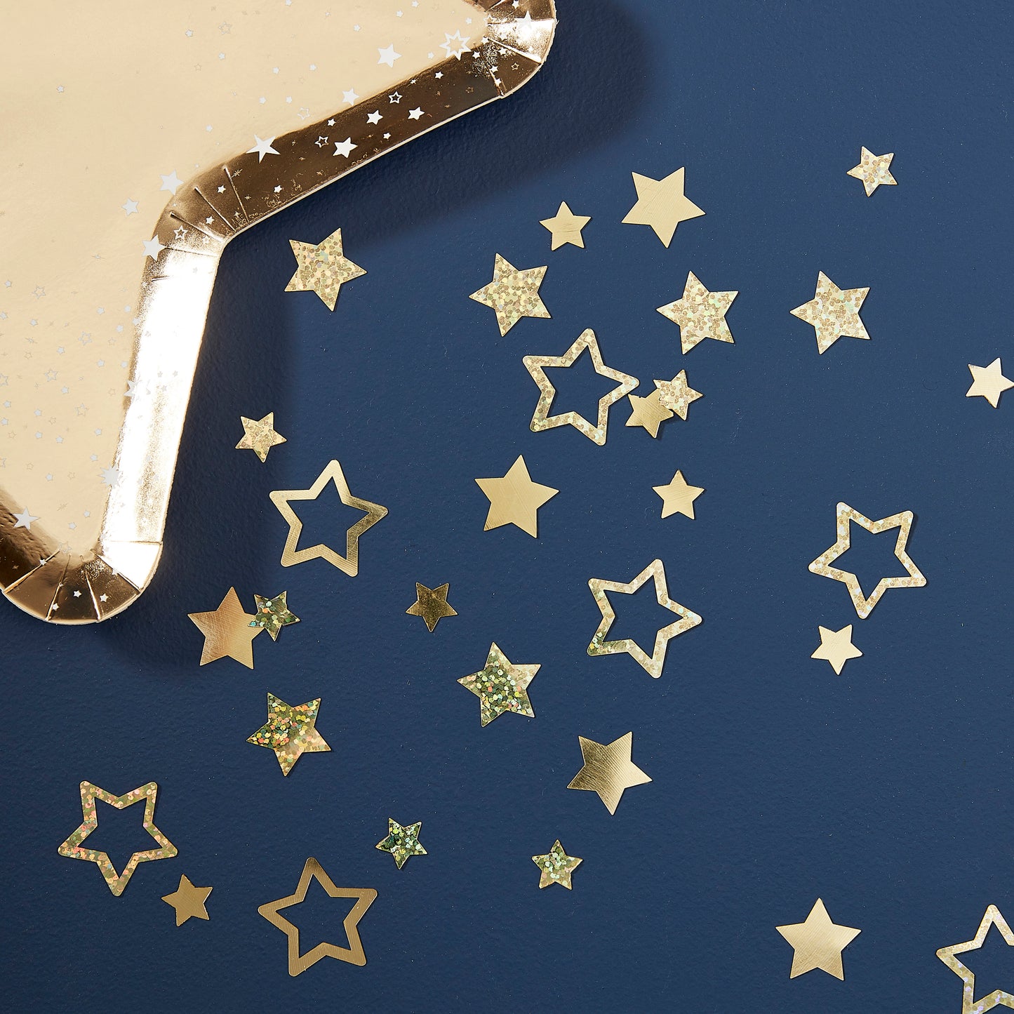 Gold Foiled Star Shaped Table Confetti