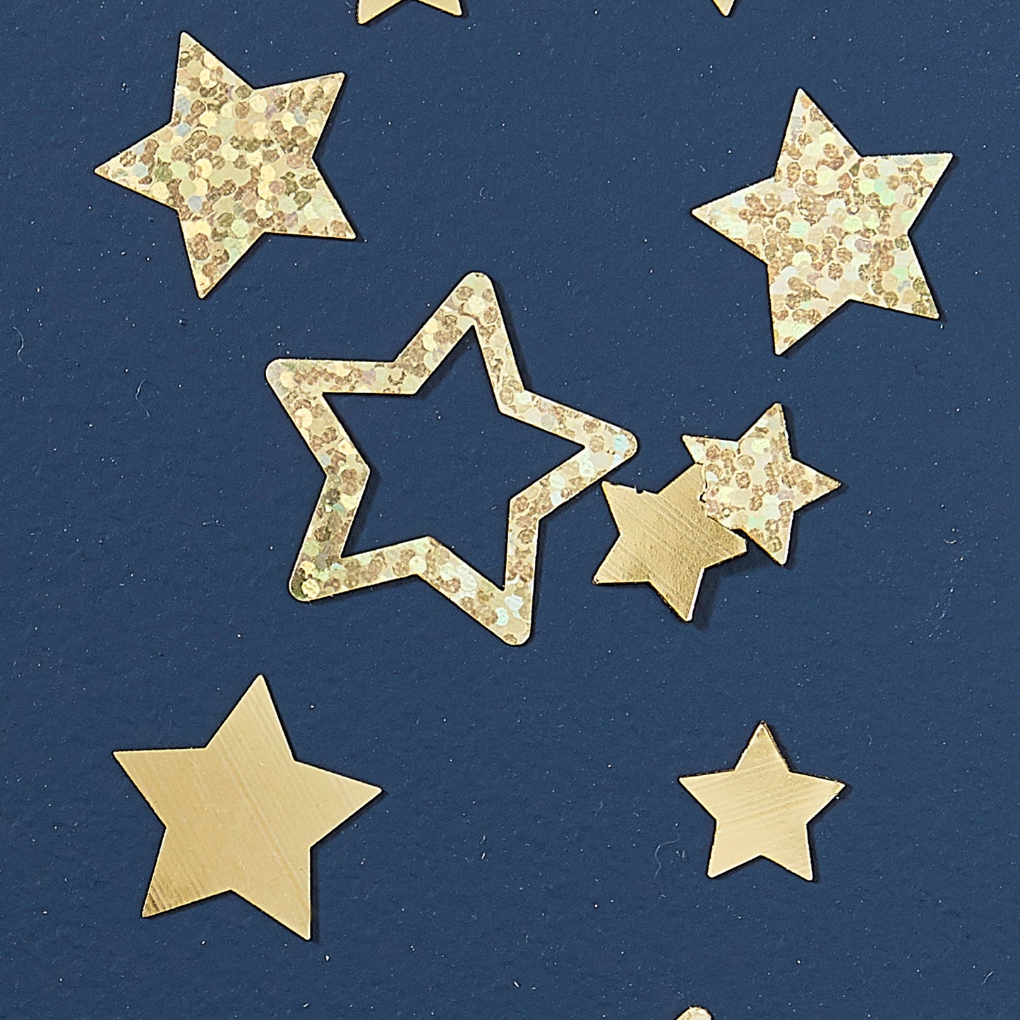 Gold Foiled Star Shaped Table Confetti