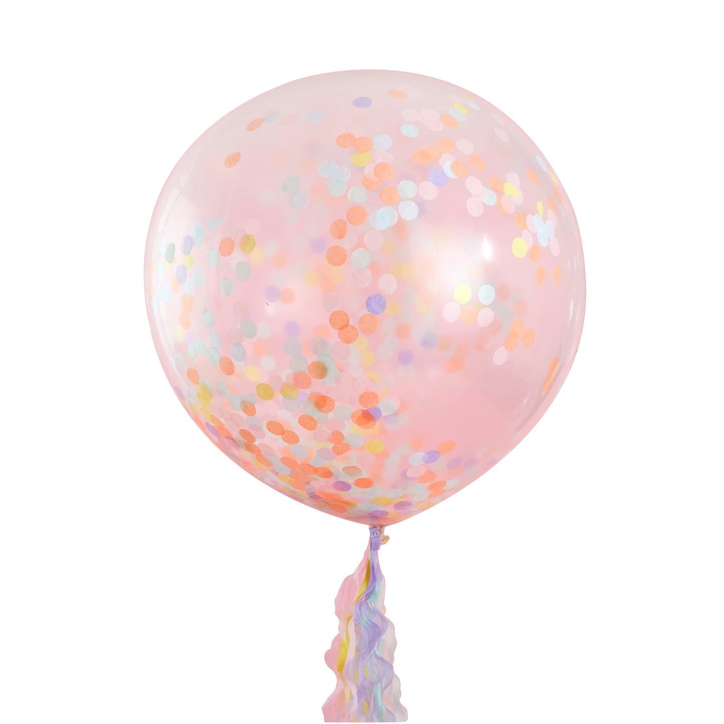 Giant Pastel Confetti Balloons