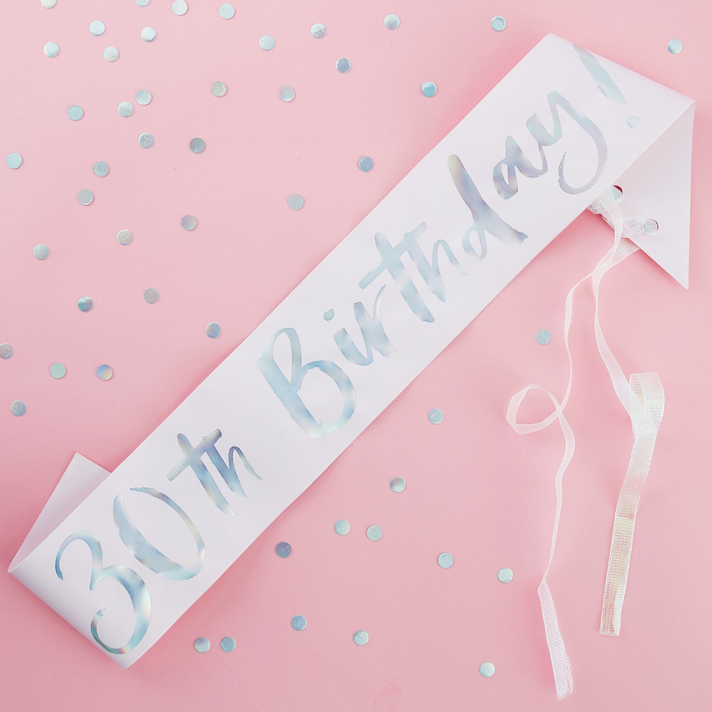 30th Birthday Sash - Pastel Party
