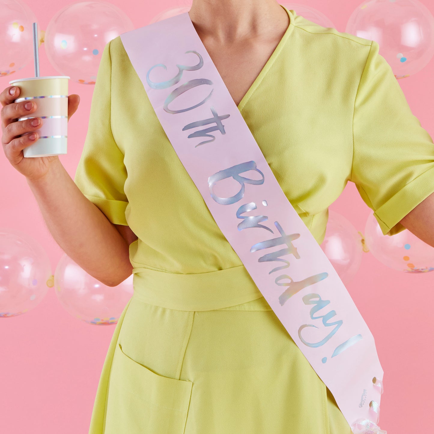 30th Birthday Sash - Pastel Party