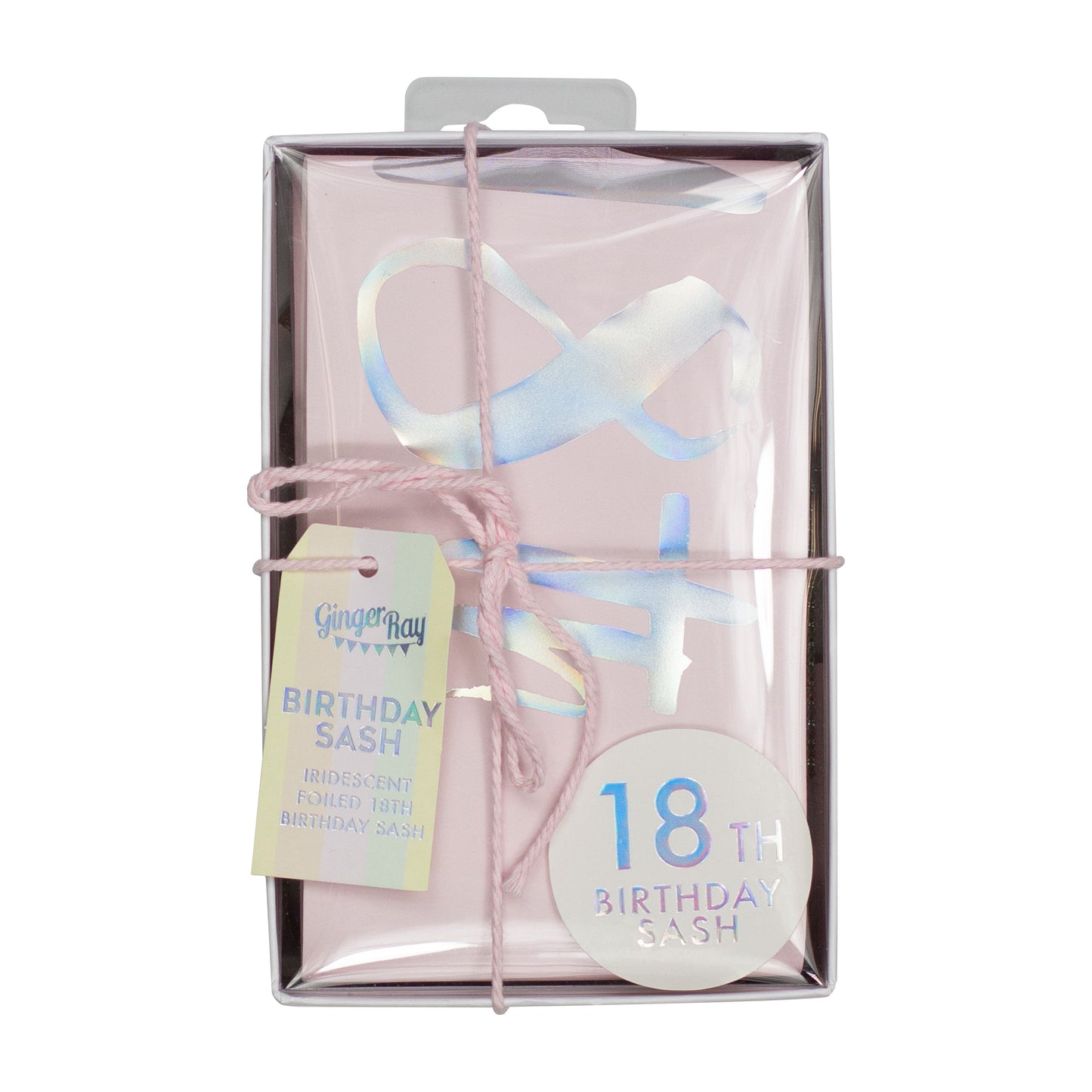 18th Birthday Sash - Pastel Party