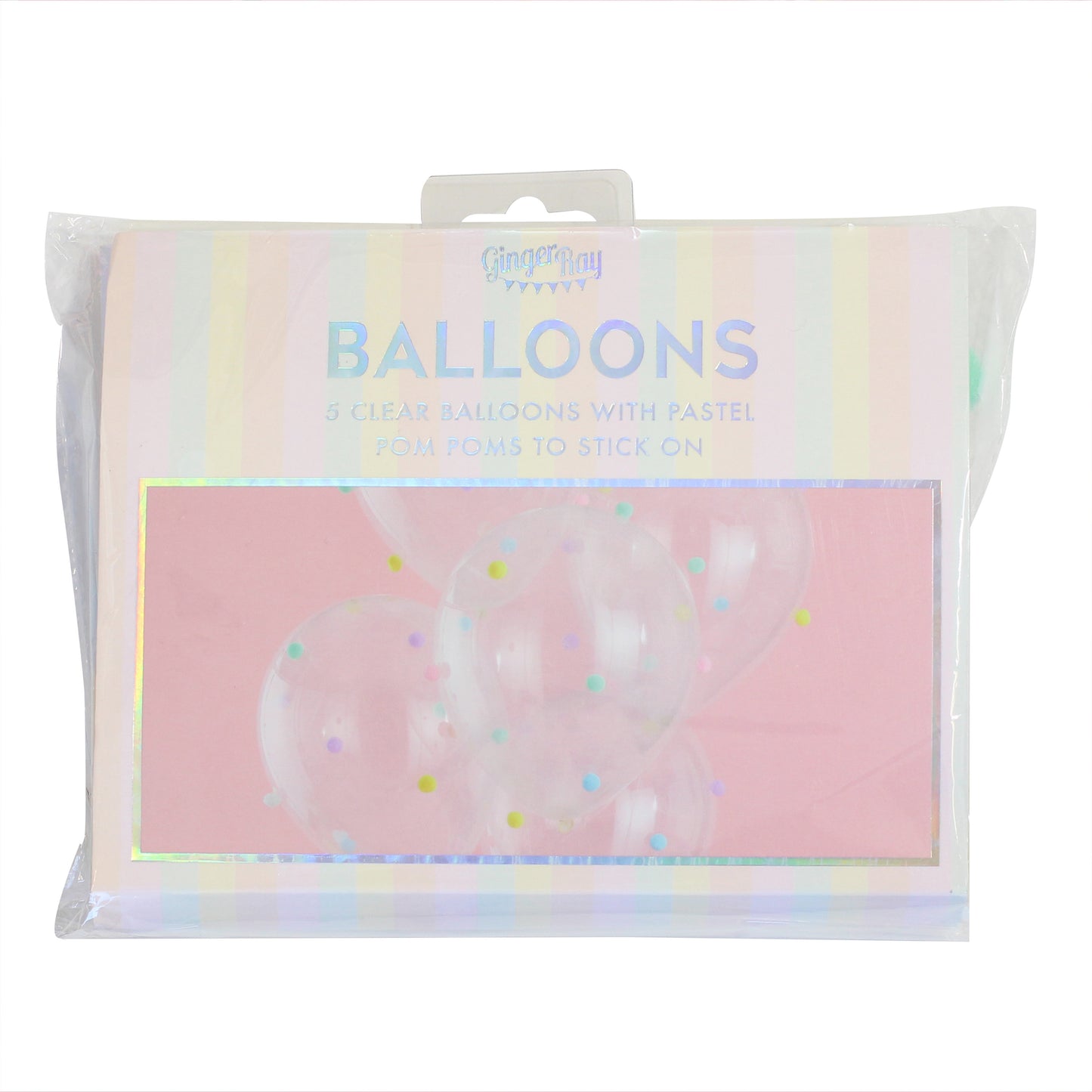 Pastel Pom Pom Balloons - Pastel Party