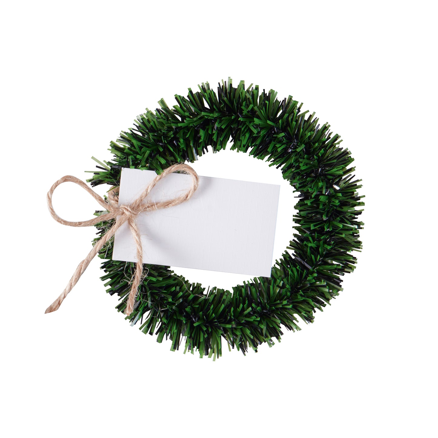 Christmas Wreath Name Place Cards / Holders