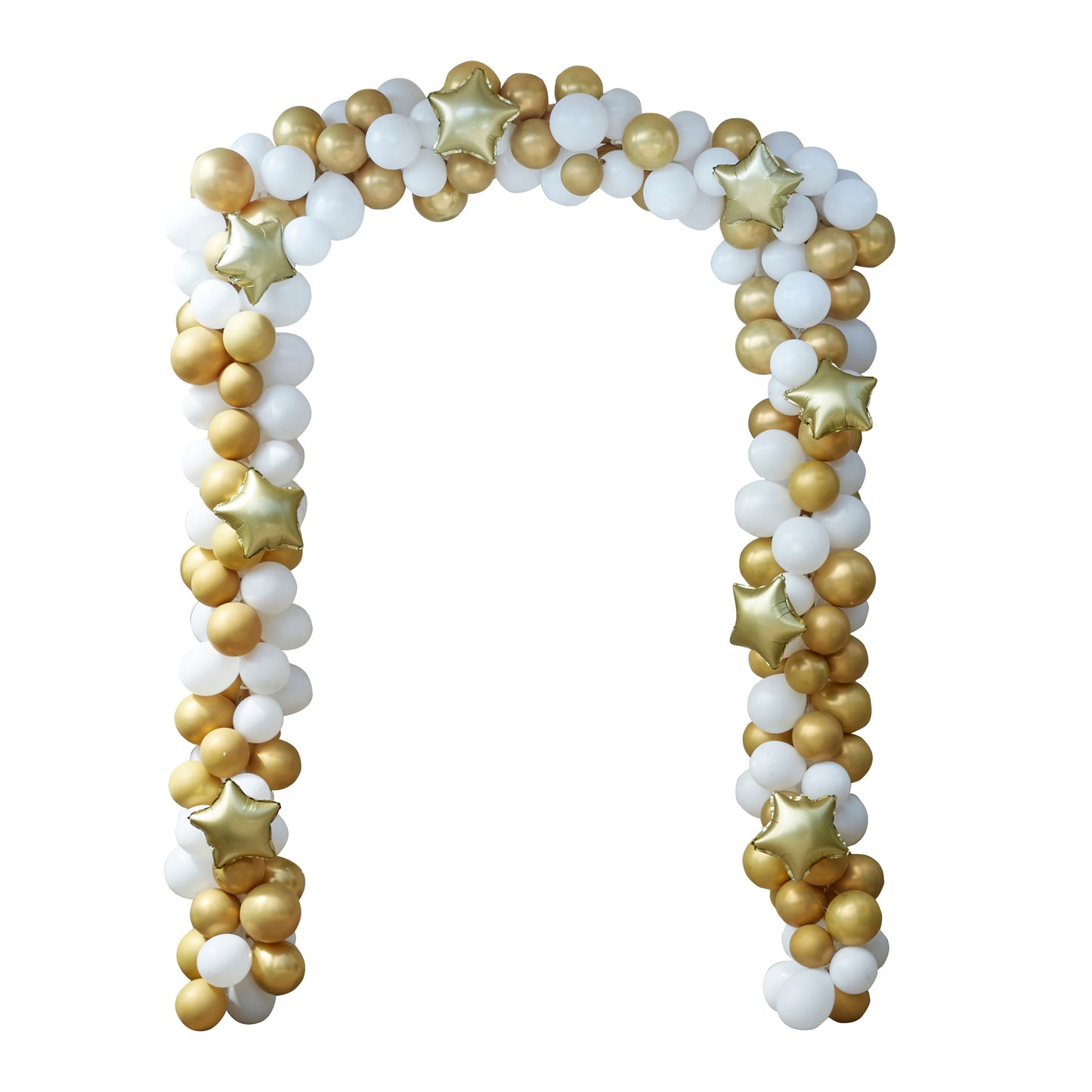 Gold Christmas Door Balloon Arch Kit