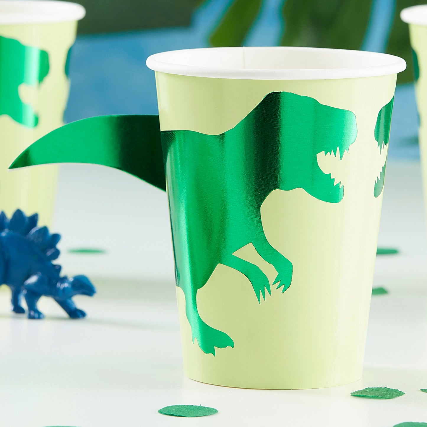 Paper Dinosaur Cups