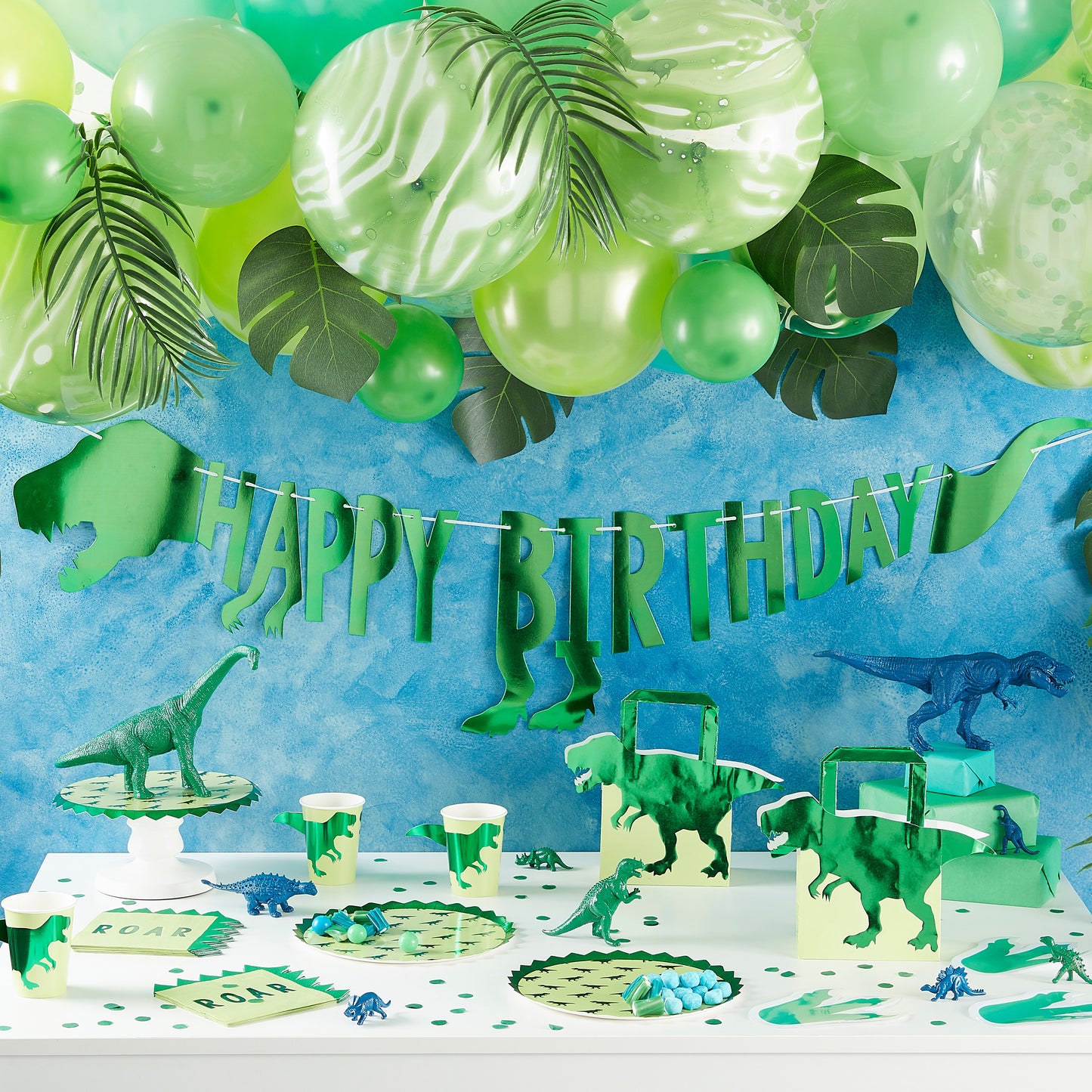 Paper Dinosaur Party Plates