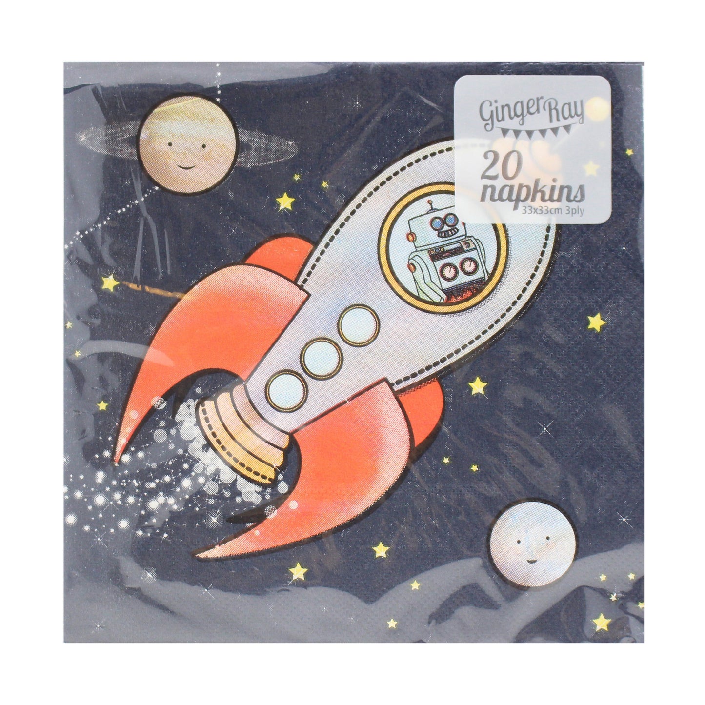 Paper Napkins - Space Adventure Party