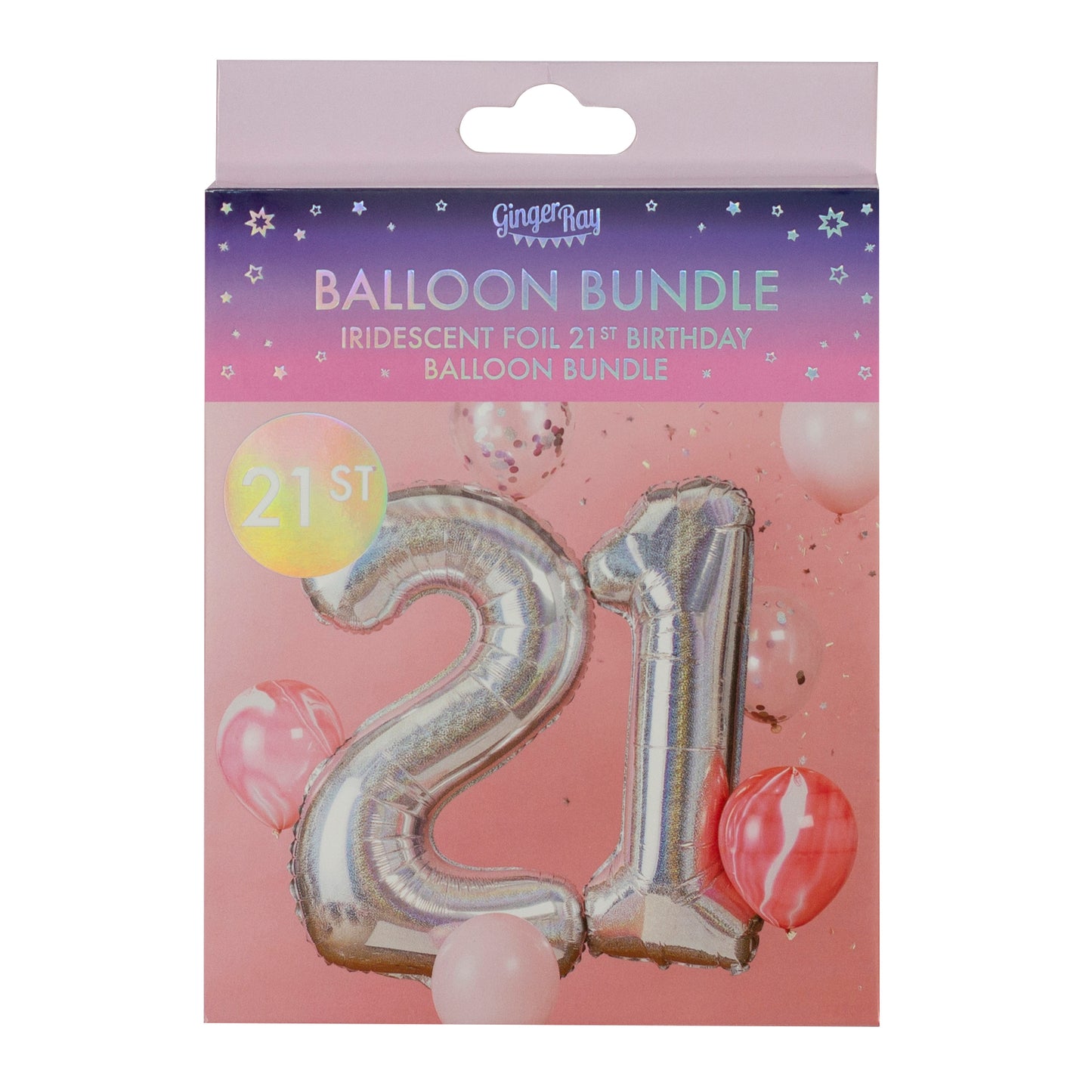 21st Birthday Balloon Bundle