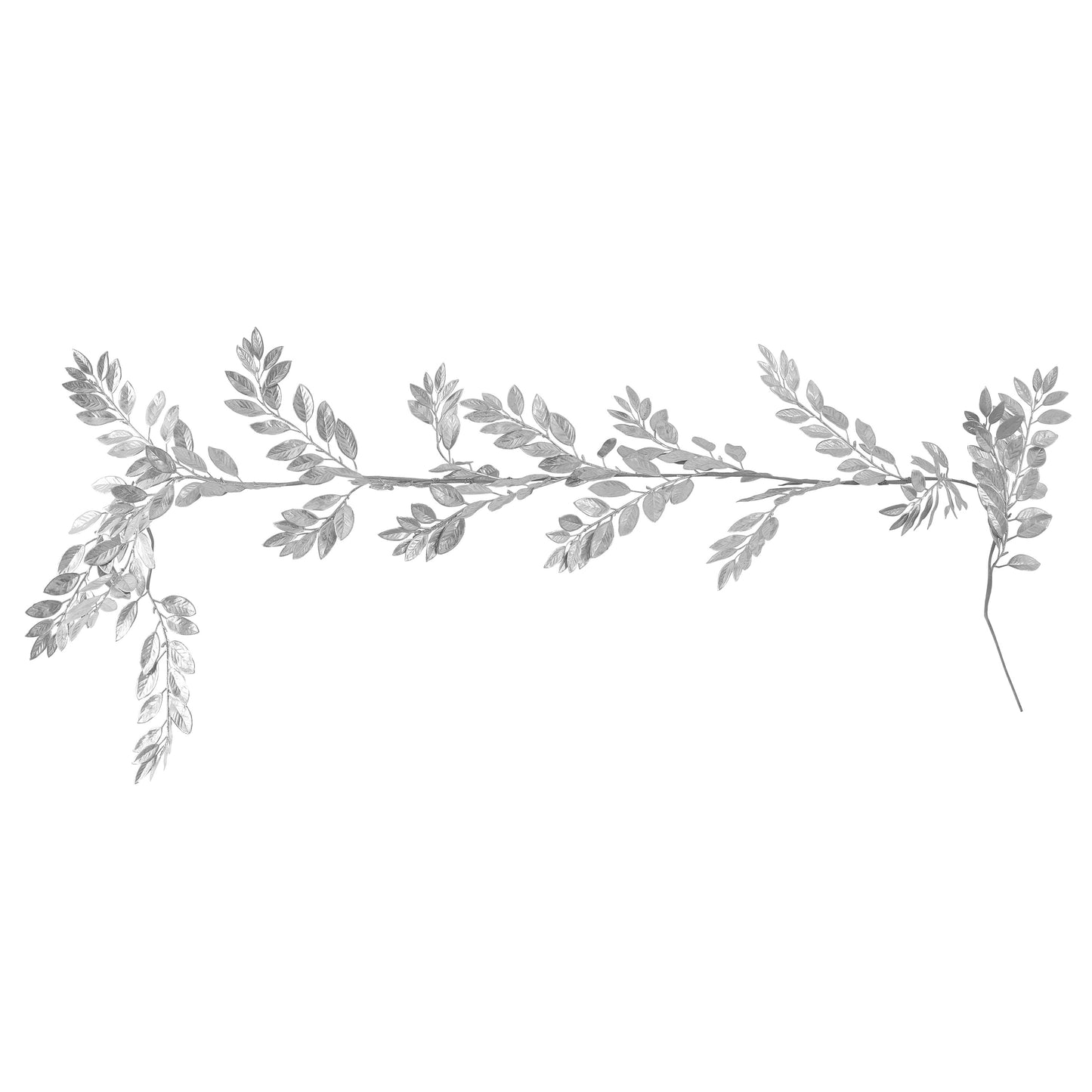 Silver Foliage Christmas Garland