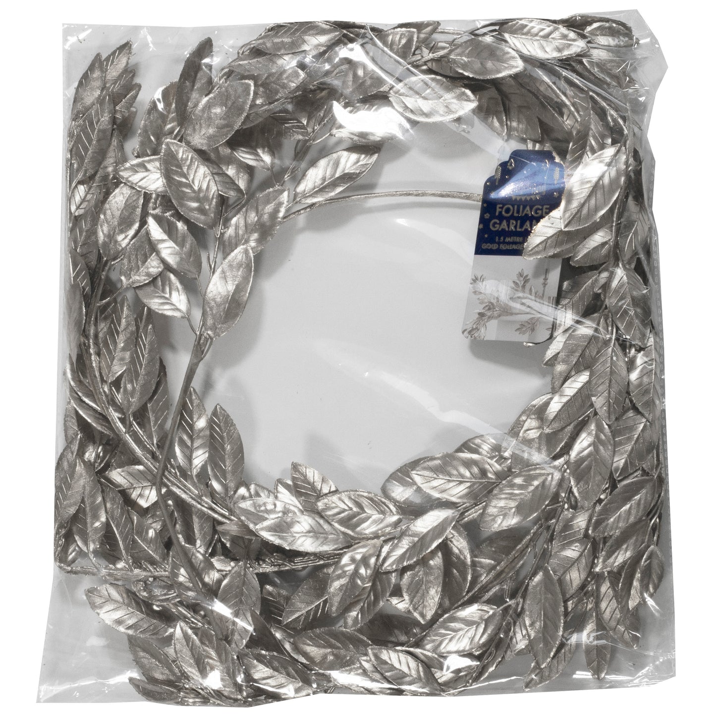 Silver Foliage Christmas Garland