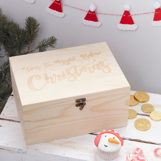 Wooden Christmas Eve Box