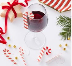 Candy Cane Glass Decorations