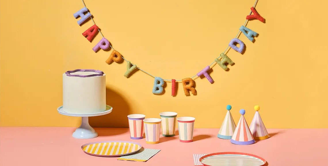 Ginger Ray Party Supplies for Kids Parties, Weddings & Birthday Party Decorations ...
