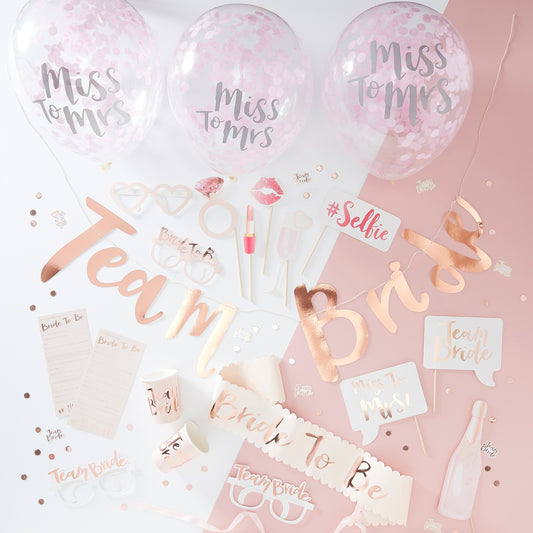 Rose Gold Hen Party In A Box