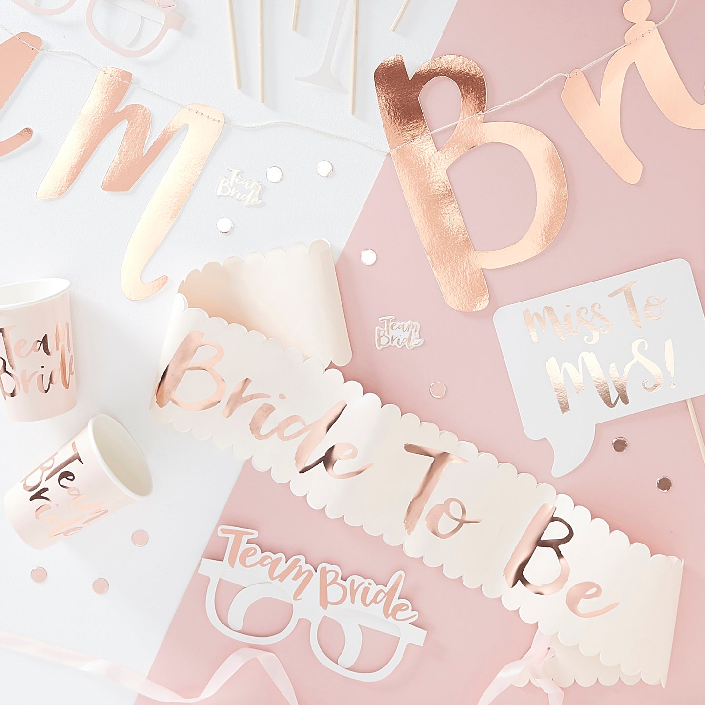 Rose Gold Hen Party In A Box