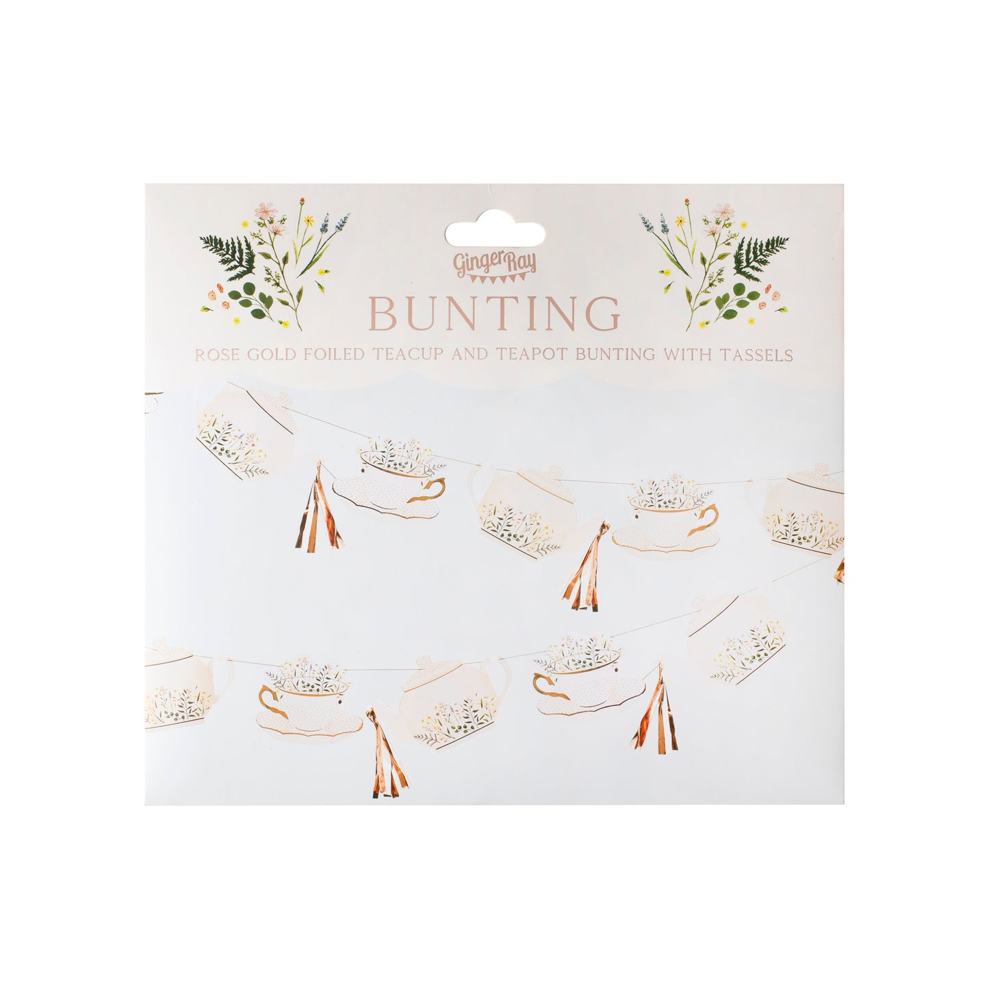 Cup And Saucer Tea Party Bunting