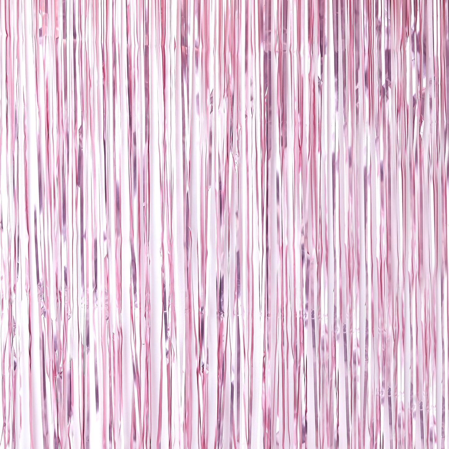 Matte Pink Fringe Curtain Backdrop