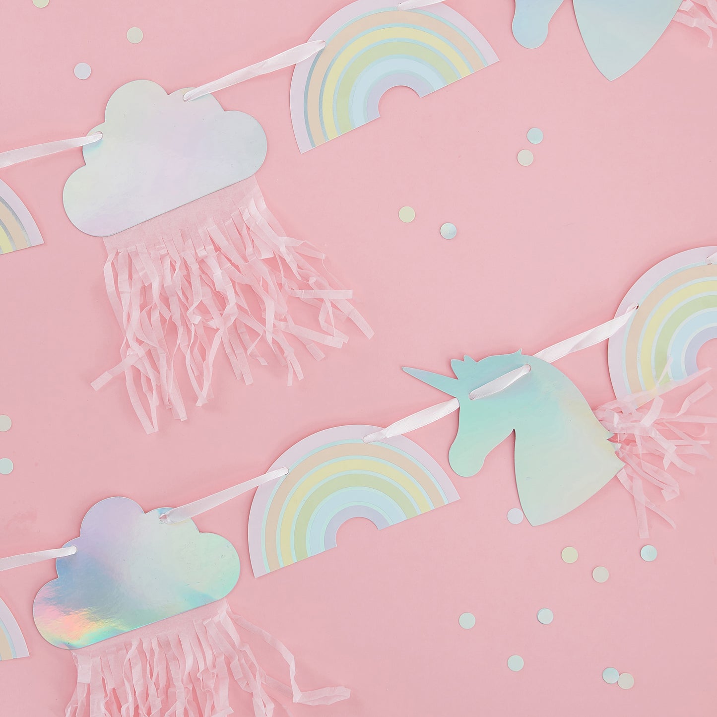 Unicorn & Rainbow Bunting