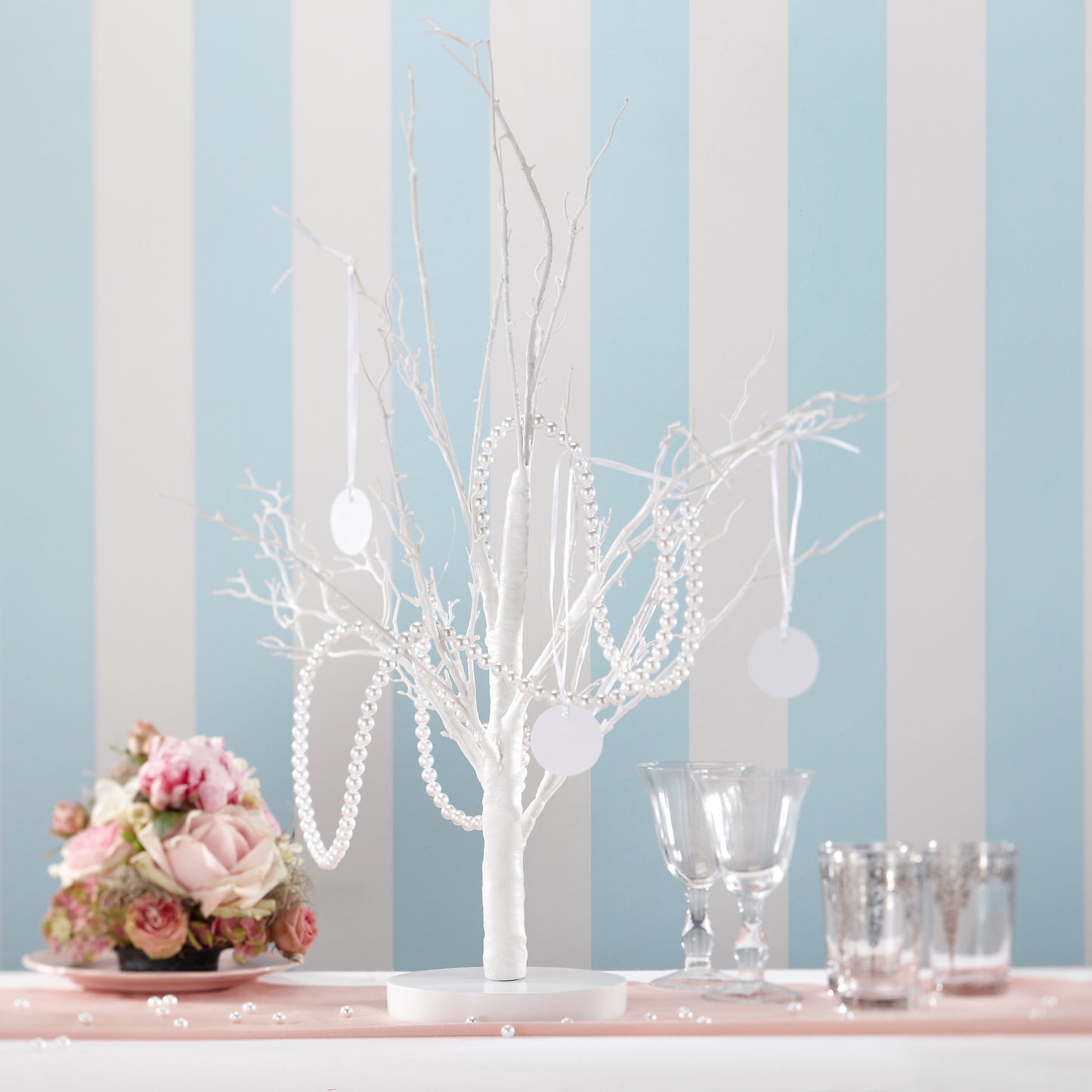 White Pearl Hanging Garland Decoration