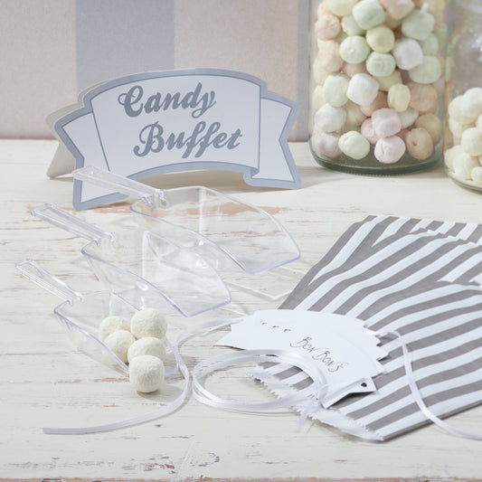 Silver Candy Bar Kit - Vintage Lace