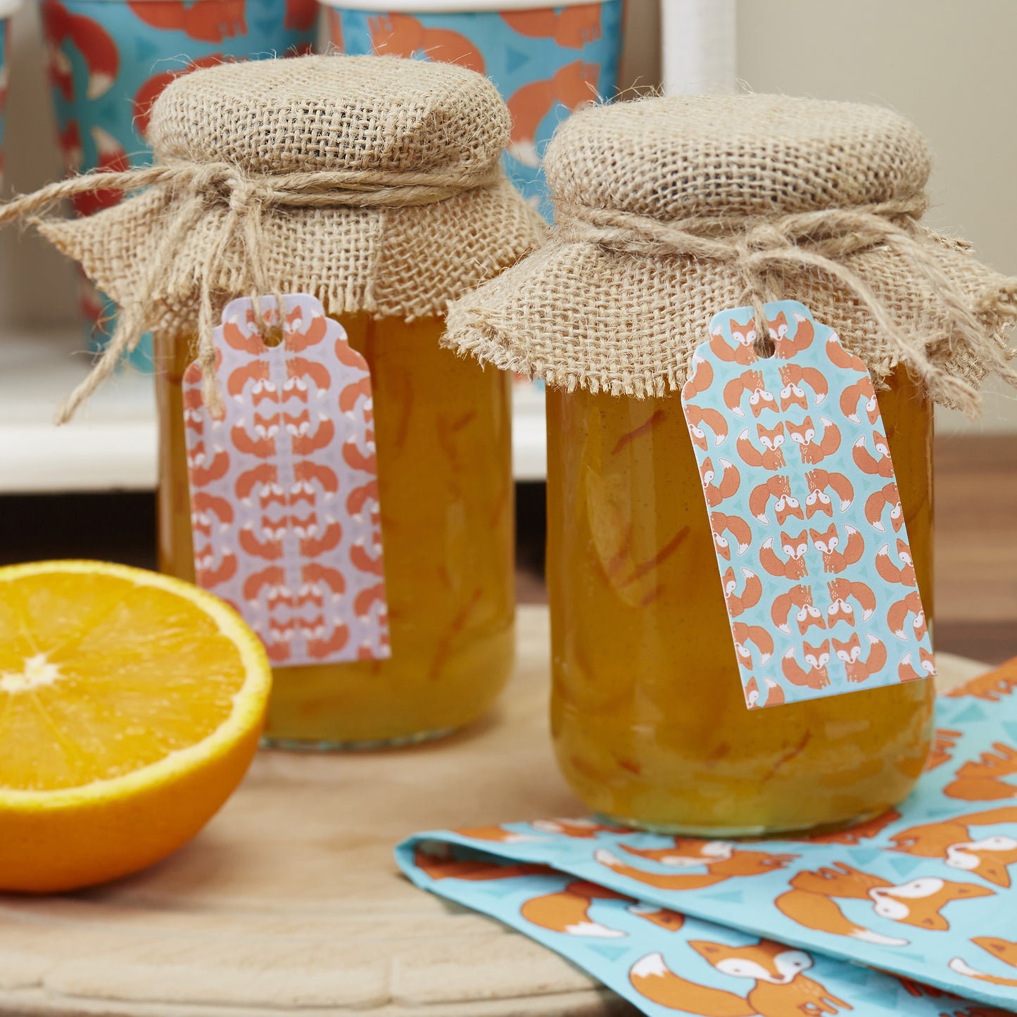 Fox Gift Tags - Woodland Friends