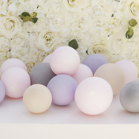 Pink, Grey, Nude & Lilac Balloon Mosaic Balloon Pack