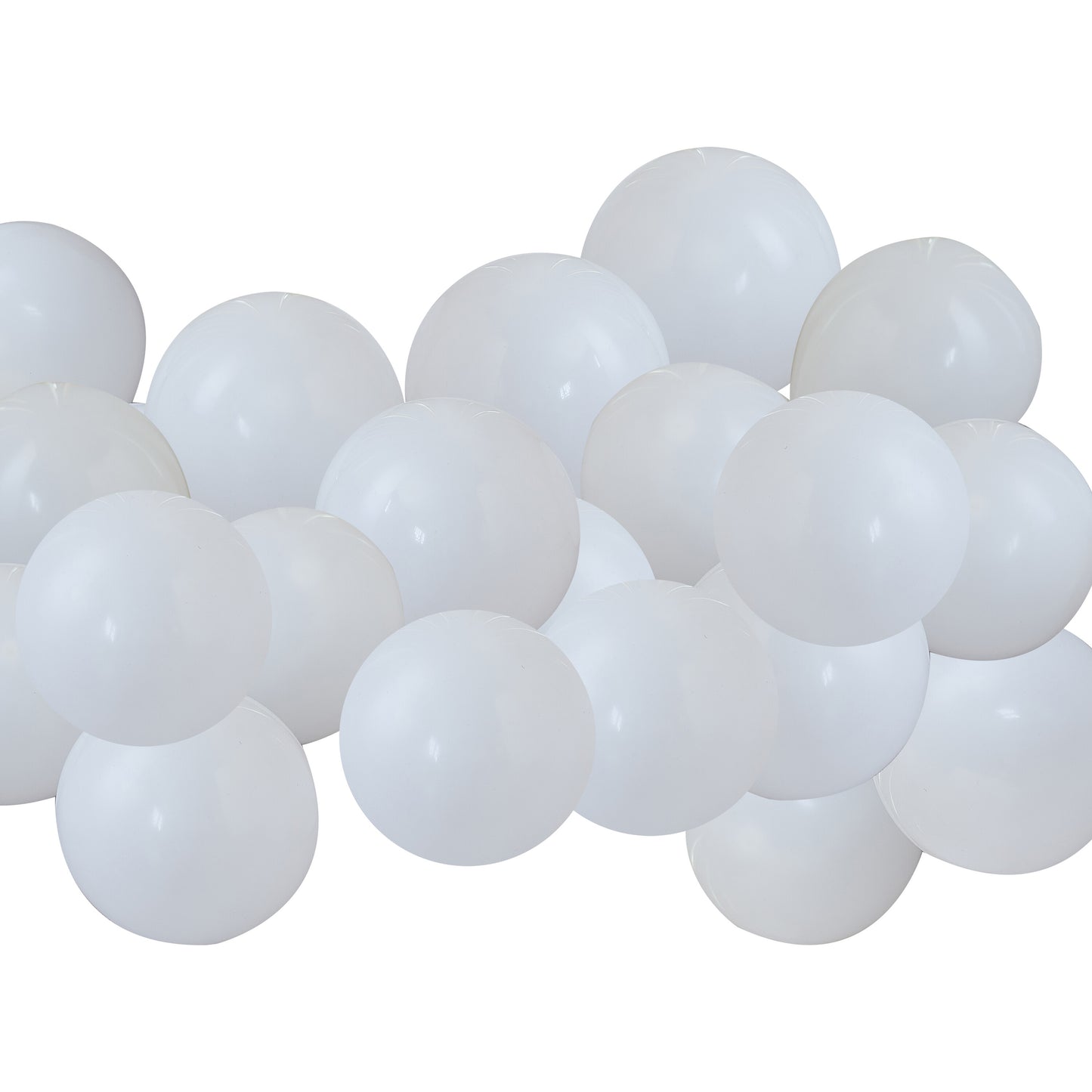 White Balloon Mosaic Balloon Pack