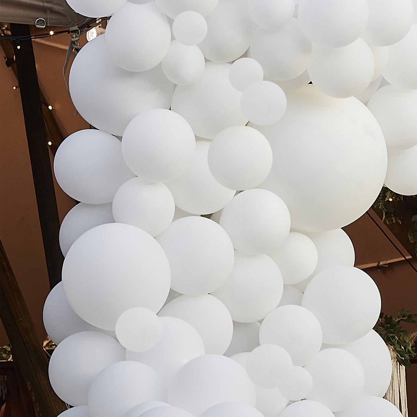 Luxe White Balloon Arch Kit
