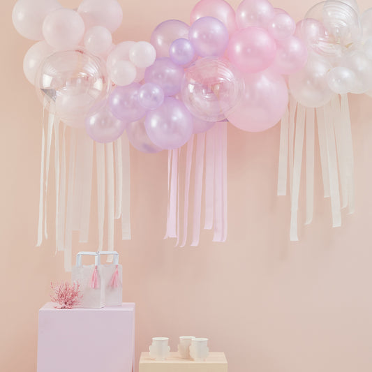 Pastel, Pearl & Ivory Balloon Arch Kit