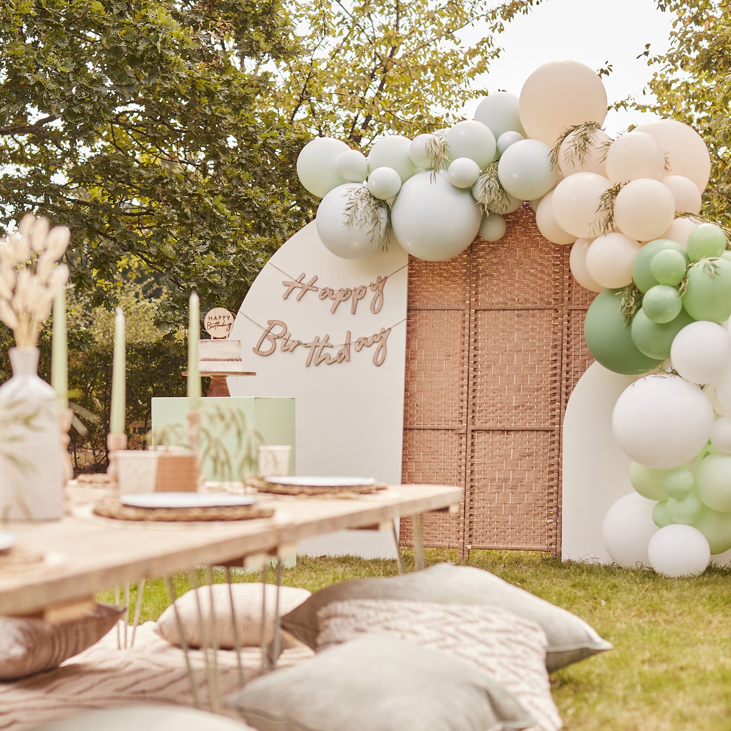 Muted Pastel Balloon Arch Kit