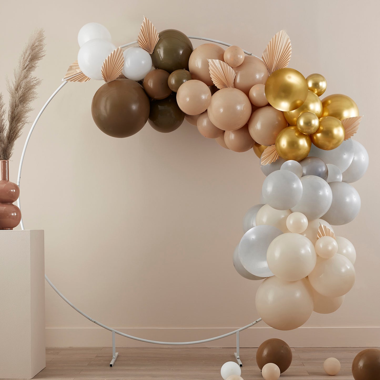 Taupe, Brown & Nude Balloon Arch Kit