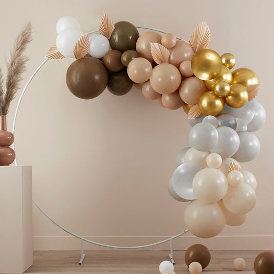 Taupe, Brown & Nude Balloon Arch Kit